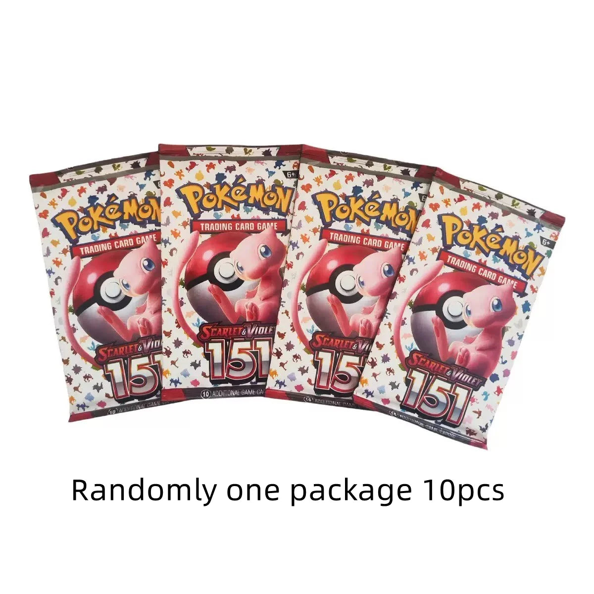 324/360 Pcs/Set Pokemon Card 1bag Brilliant Stars 151 Prismatic Evolutions PALDEAN FATES English Booster Battle Transaction Card