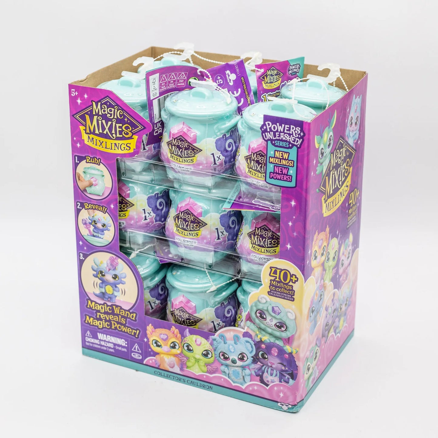 Magic Mixie Power Cauldron Mixlings Blind Box Toys Cute Dolls Jar Toy Collect Glow in Dark Change Colors Figurine Kids Gifts