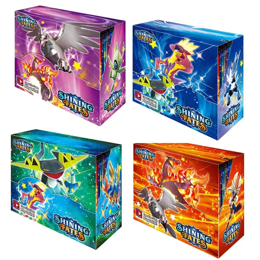 324/360 Pcs/Set Pokemon Card 1bag Brilliant Stars 151 Prismatic Evolutions PALDEAN FATES English Booster Battle Transaction Card