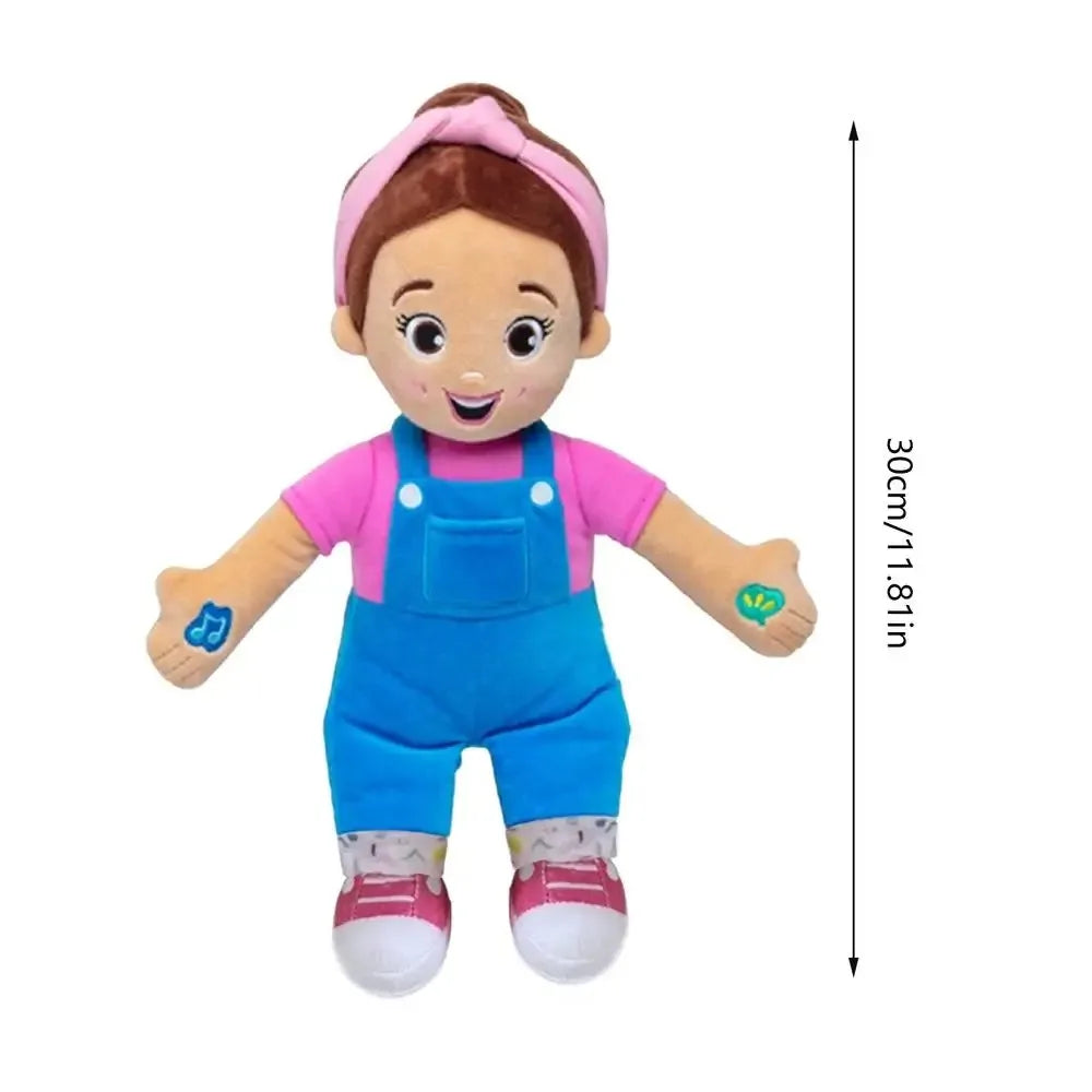 Ms,Rachel Speak&Sing Doll 30cm Tall Interactive Toy Toddler Toys for Girls & Boys Ages 6 Months to 3+ Years Plush Doll Kids Toys