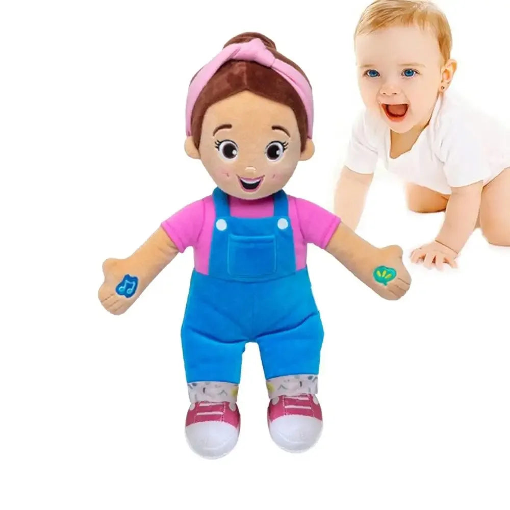 Ms,Rachel Speak&Sing Doll 30cm Tall Interactive Toy Toddler Toys for Girls & Boys Ages 6 Months to 3+ Years Plush Doll Kids Toys