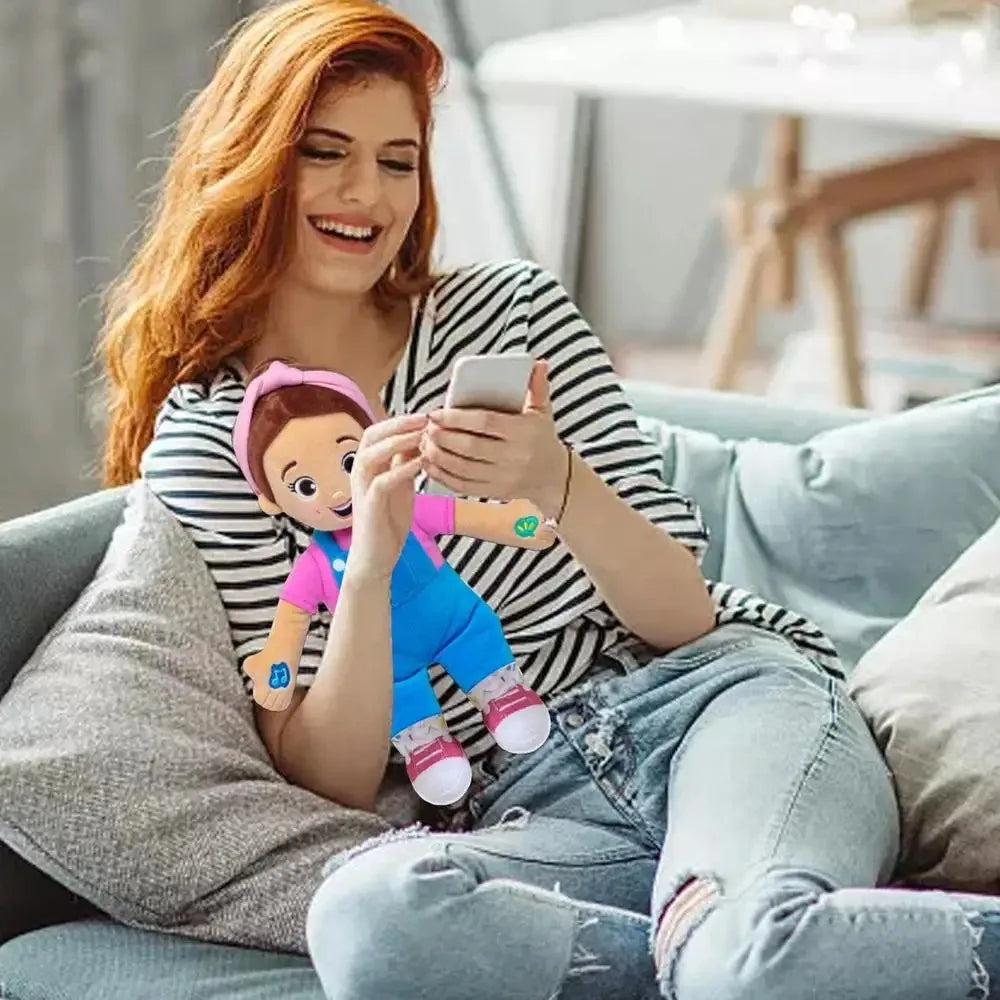 Ms,Rachel Speak&Sing Doll 30cm Tall Interactive Toy Toddler Toys for Girls & Boys Ages 6 Months to 3+ Years Plush Doll Kids Toys