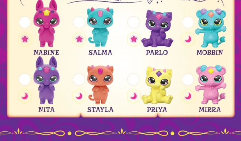 Magic Mixie Power Cauldron Mixlings Blind Box Toys Cute Dolls Jar Toy Collect Glow in Dark Change Colors Figurine Kids Gifts