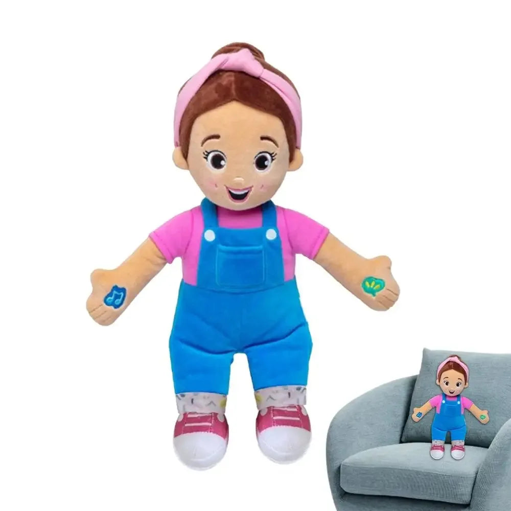 Ms,Rachel Speak&Sing Doll 30cm Tall Interactive Toy Toddler Toys for Girls & Boys Ages 6 Months to 3+ Years Plush Doll Kids Toys