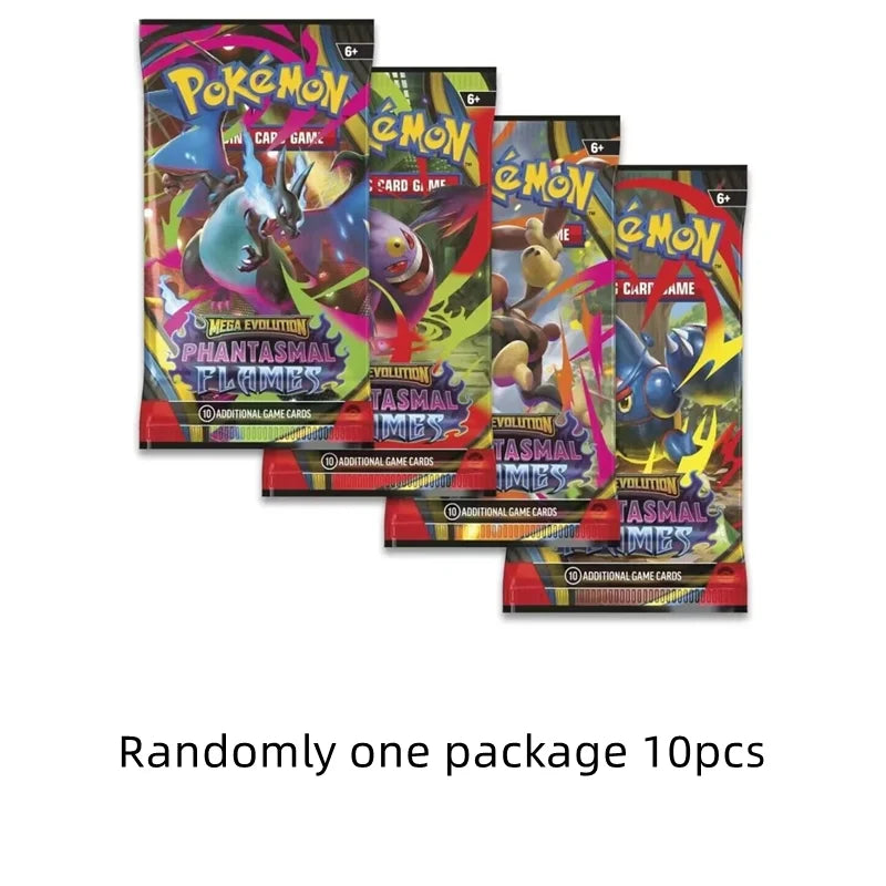 324/360 Pcs/Set Pokemon Card 1bag Brilliant Stars 151 Prismatic Evolutions PALDEAN FATES English Booster Battle Transaction Card