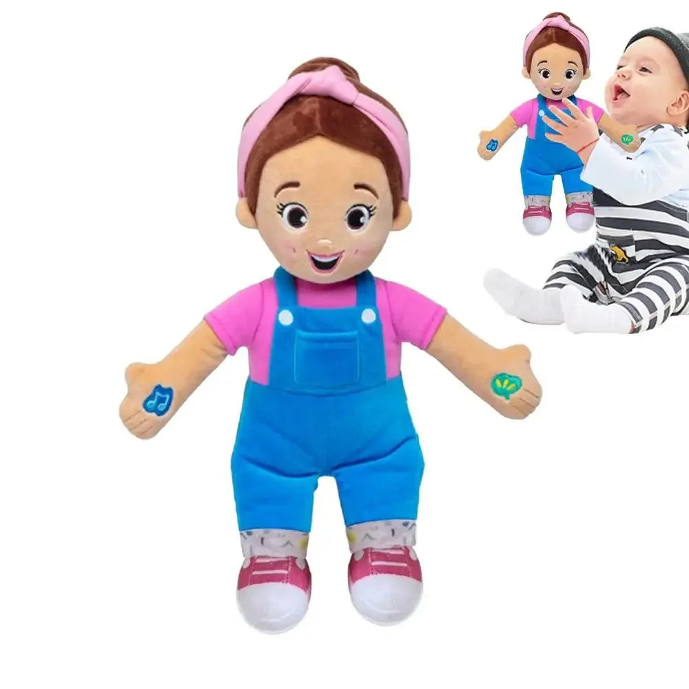 Ms,Rachel Speak&Sing Doll 30cm Tall Interactive Toy Toddler Toys for Girls & Boys Ages 6 Months to 3+ Years Plush Doll Kids Toys
