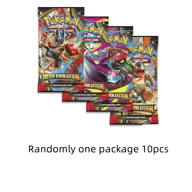 324/360 Pcs/Set Pokemon Card 1bag Brilliant Stars 151 Prismatic Evolutions PALDEAN FATES English Booster Battle Transaction Card